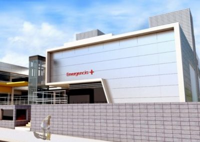 Estudios de remodelación arquitectónica de sala de emergencias